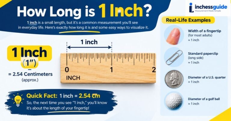 How Long Is 1 Inch