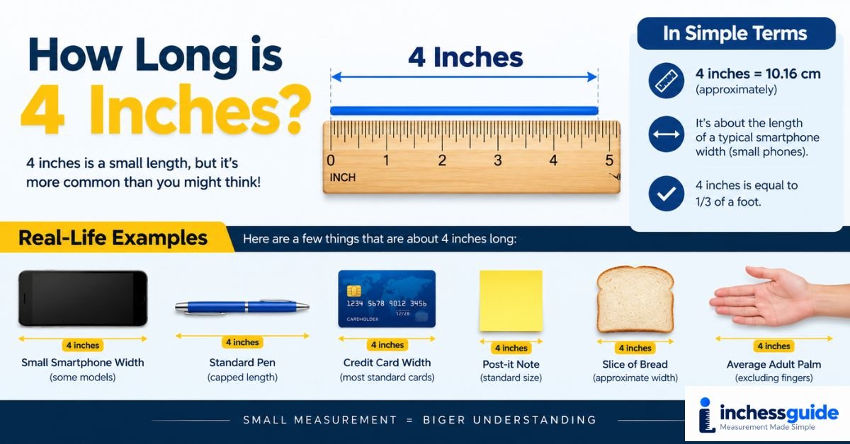 How Long Is 4 Inches